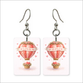 Love Hot Air Balloon Earrings