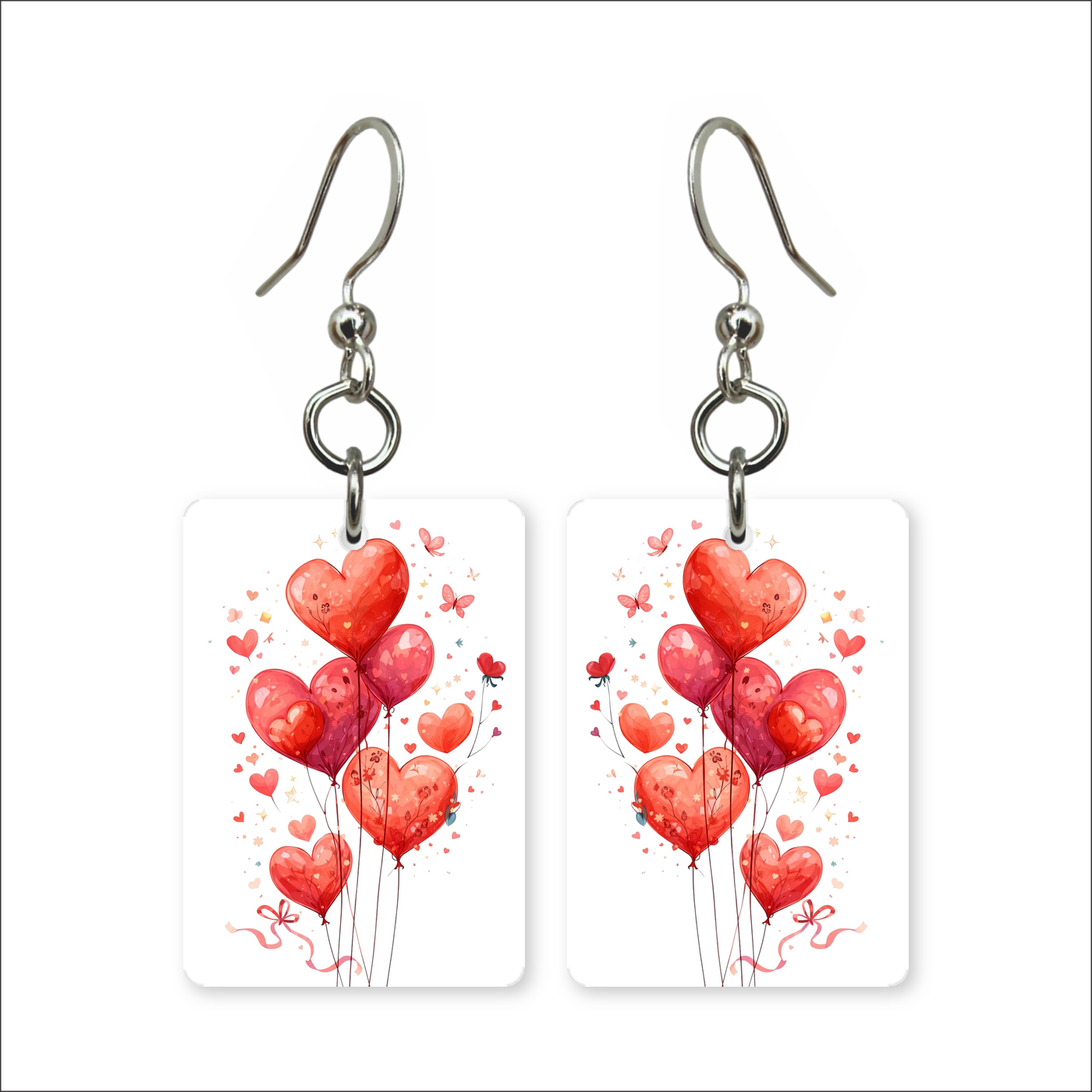 Heart Balloons Earrings