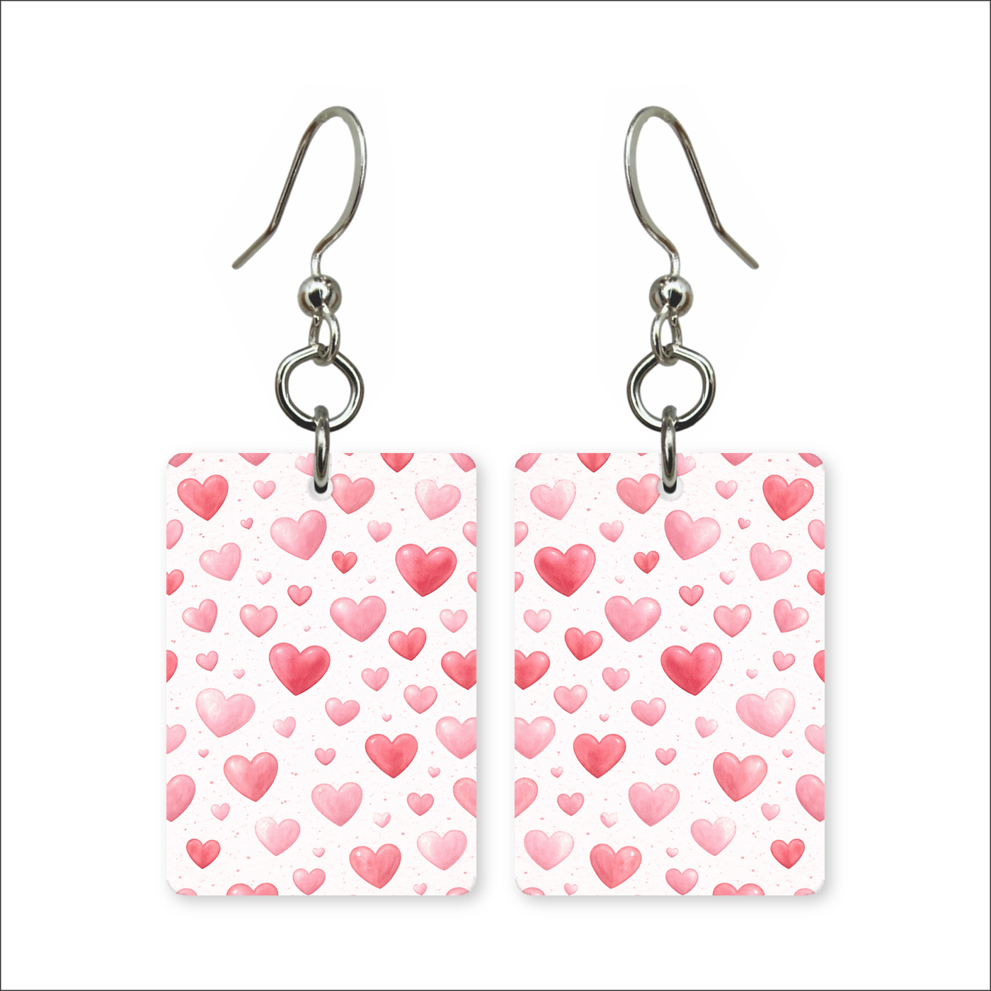Heart Pattern Earrings