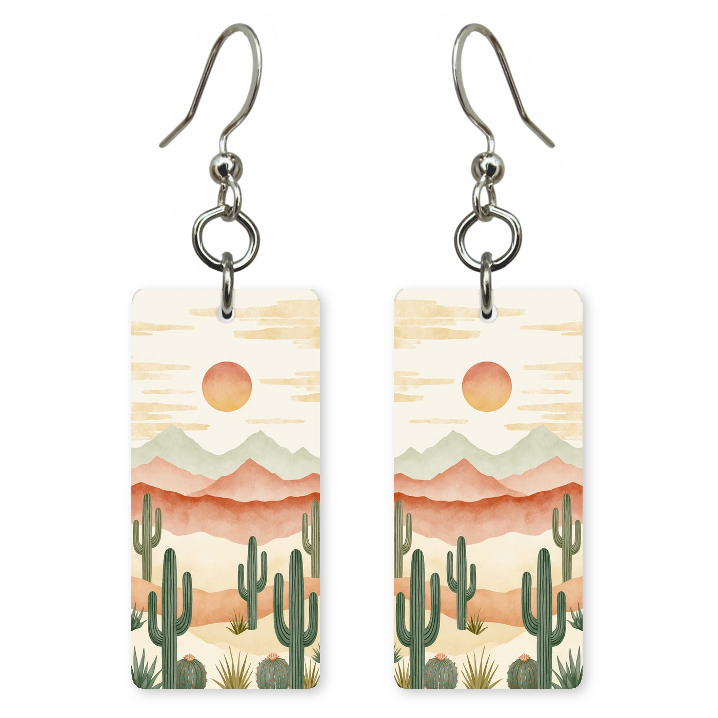 Desert Sun Cacti Earrings | FW181