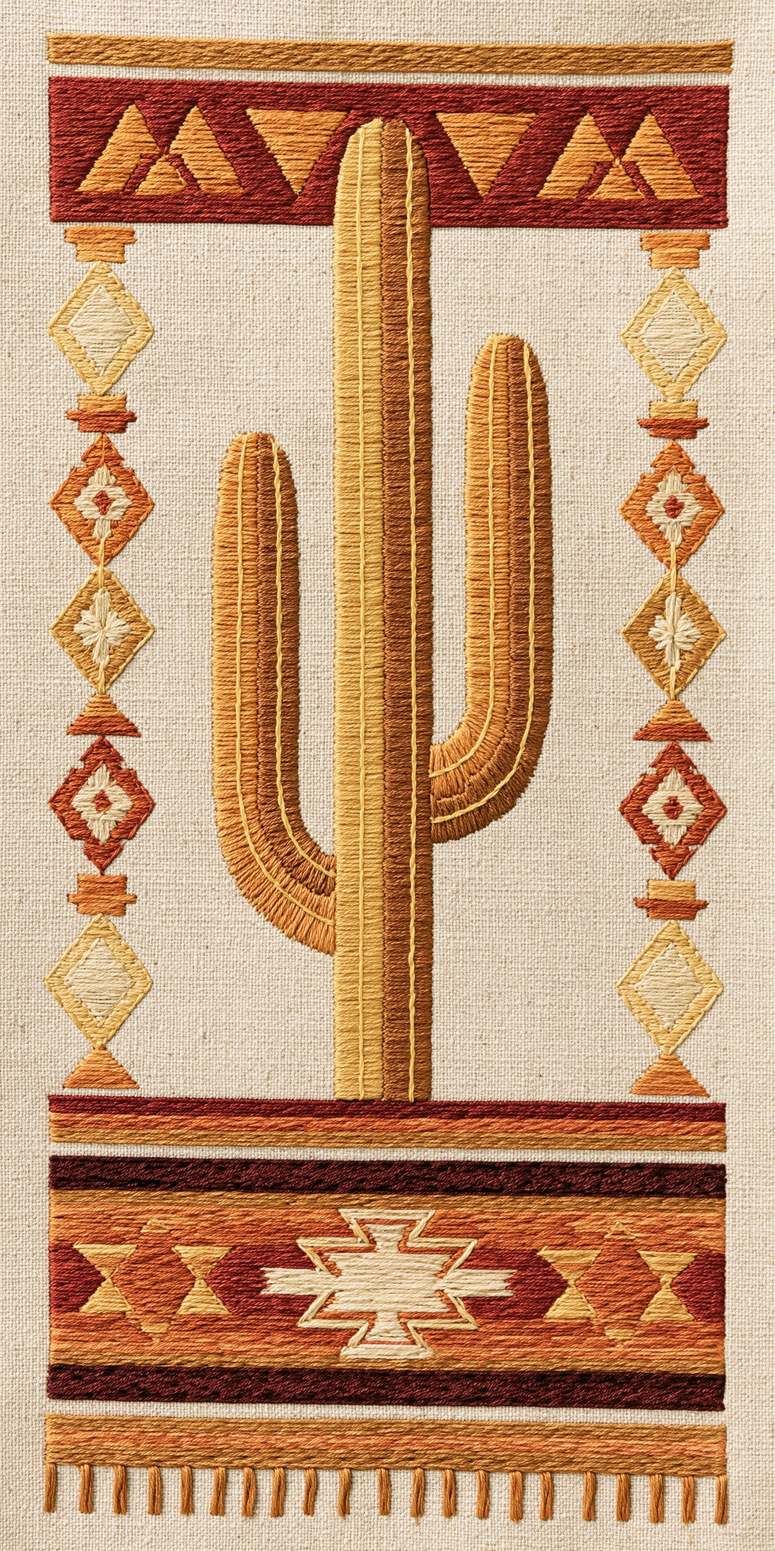 Saguaro Rug Earrings | FW182