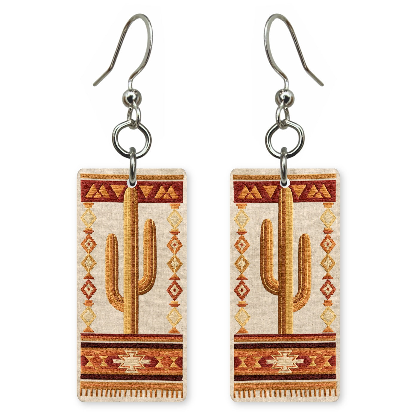 Saguaro Rug Earrings | FW182