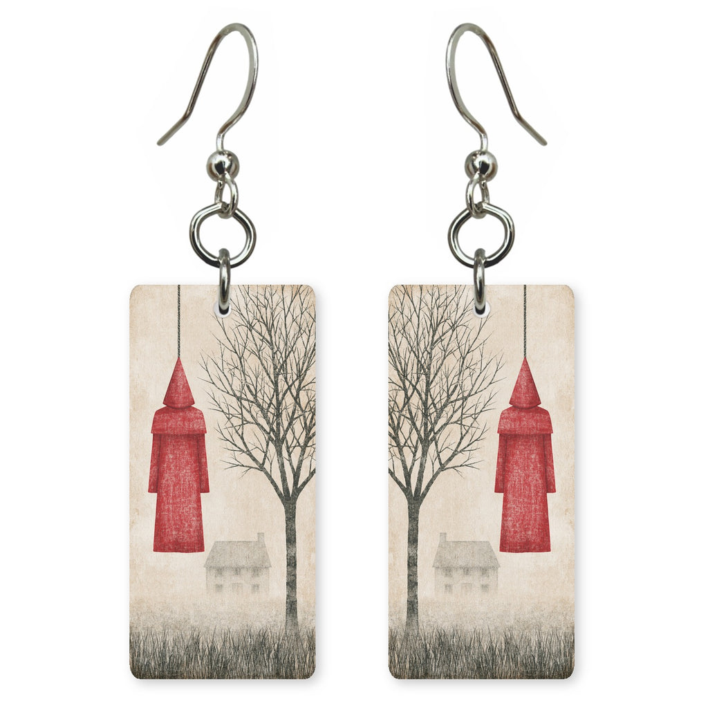 Red Lantern Path Earrings | FW188