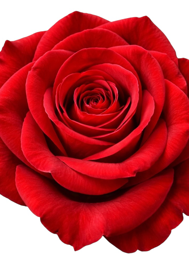 Red Rose Earrings