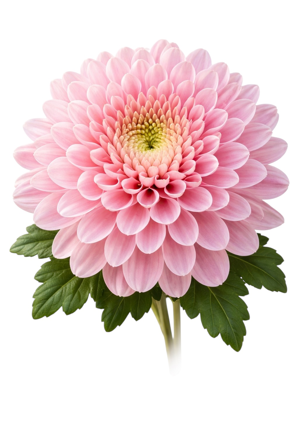 Pink Chrysanthemum Earrings