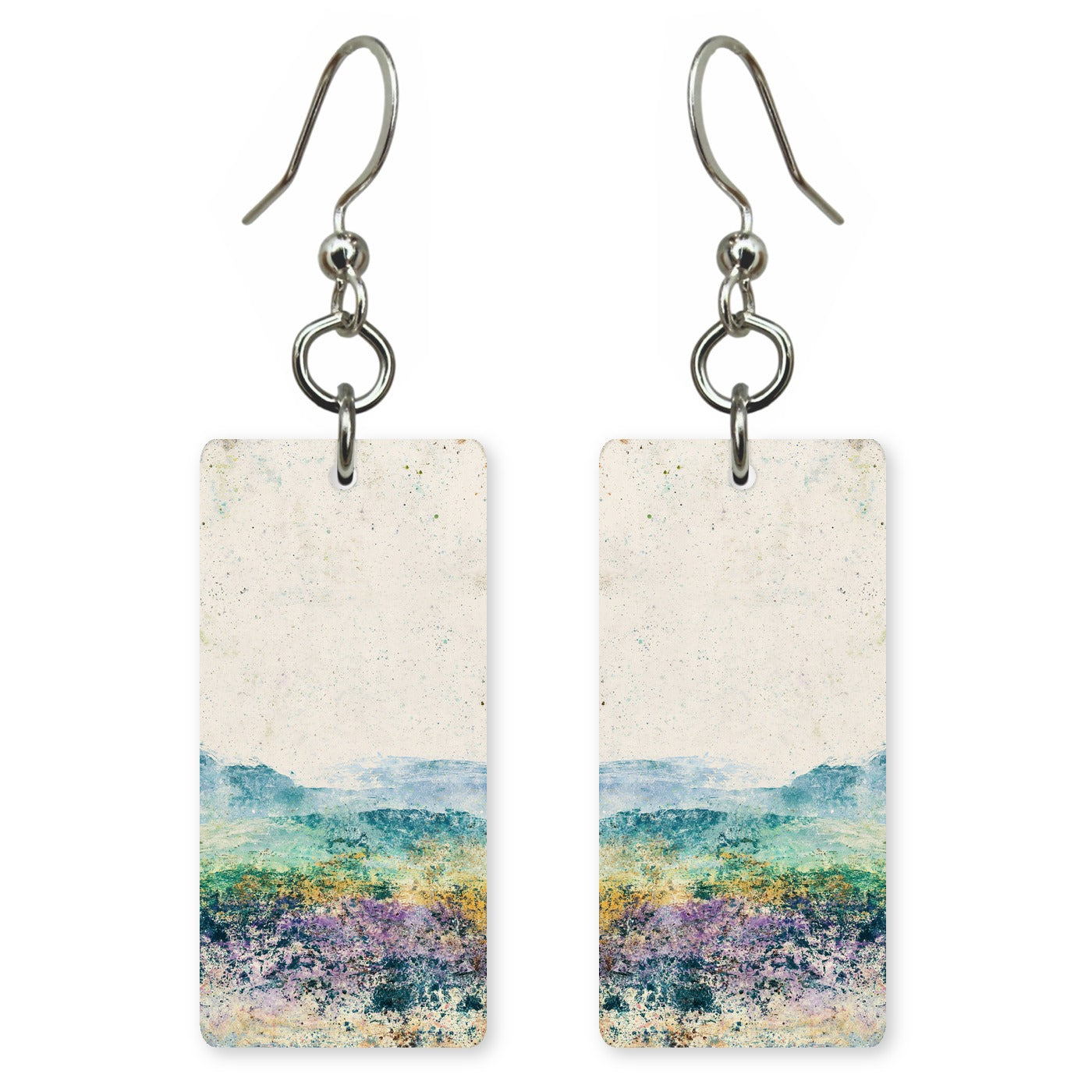 Watercolor Meadow Earrings | FW190