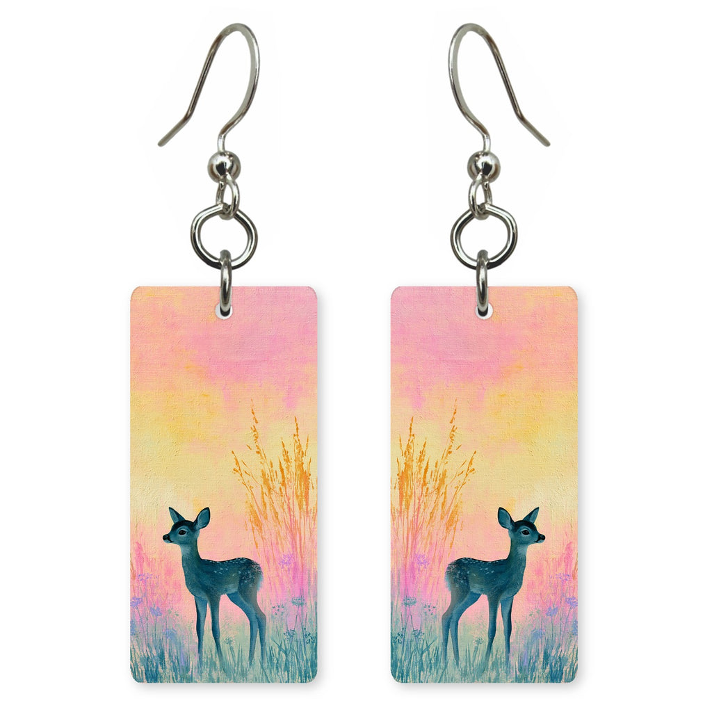 Sunset Deer Earrings | FW197