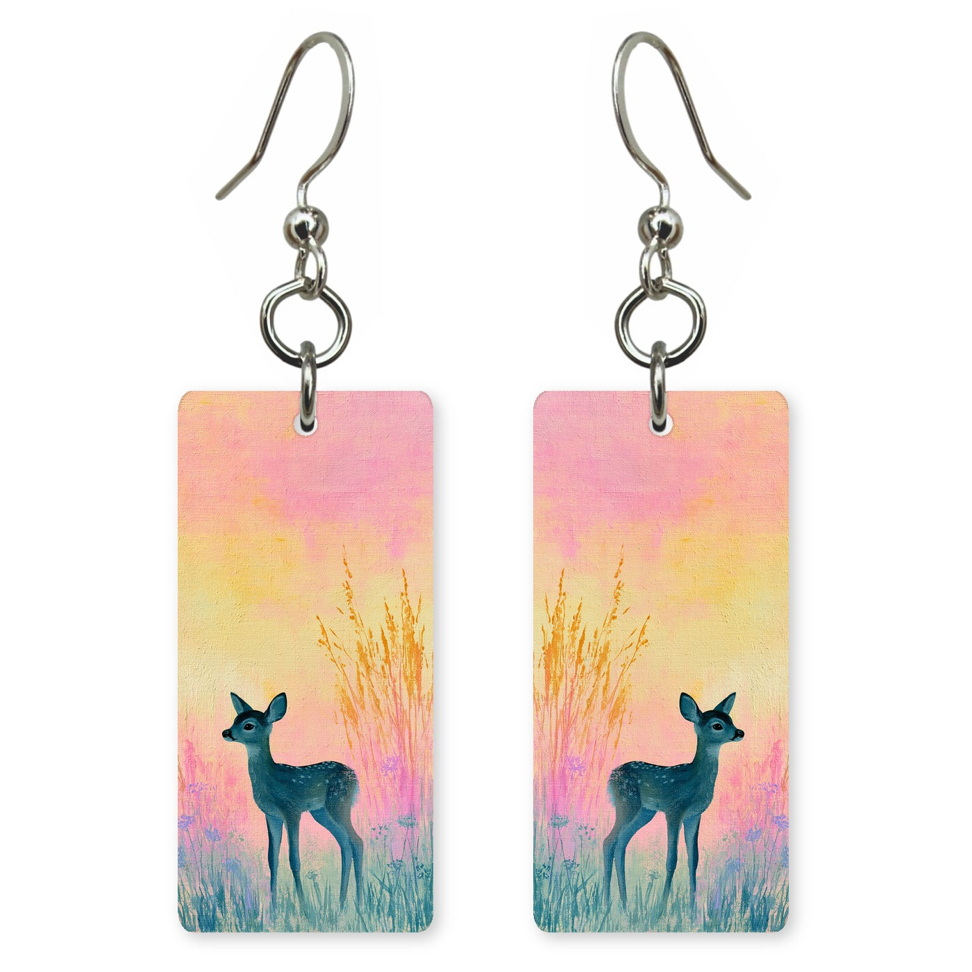 Sunset Deer Earrings | FW197