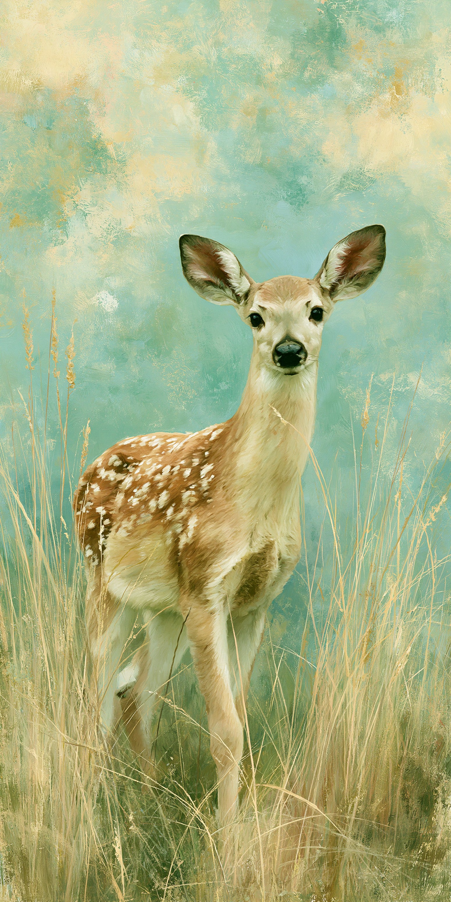 Misty Meadow Deer Earrings | FW198