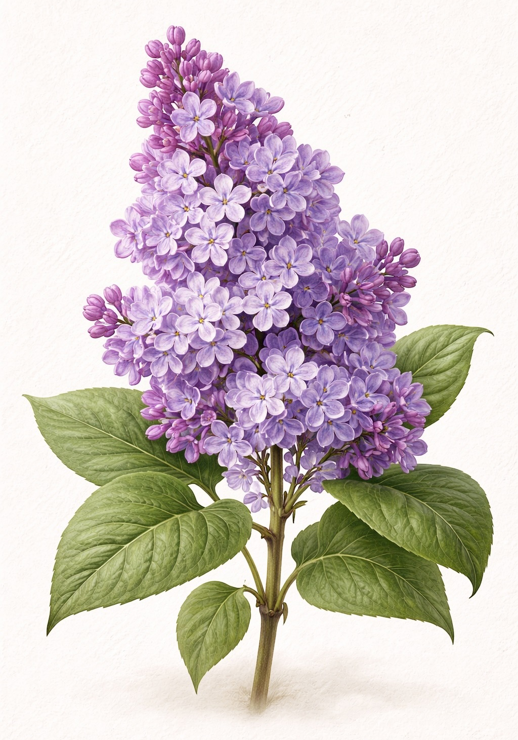 Purple Lilac Earrings