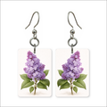 Purple Lilac Earrings