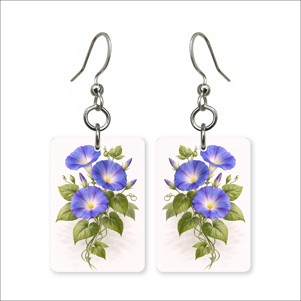 Morning Glory Earrings