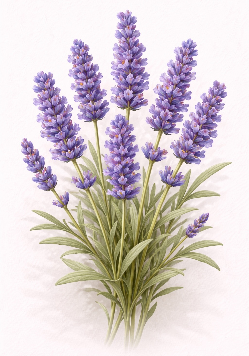 Lavender Sprigs Earrings