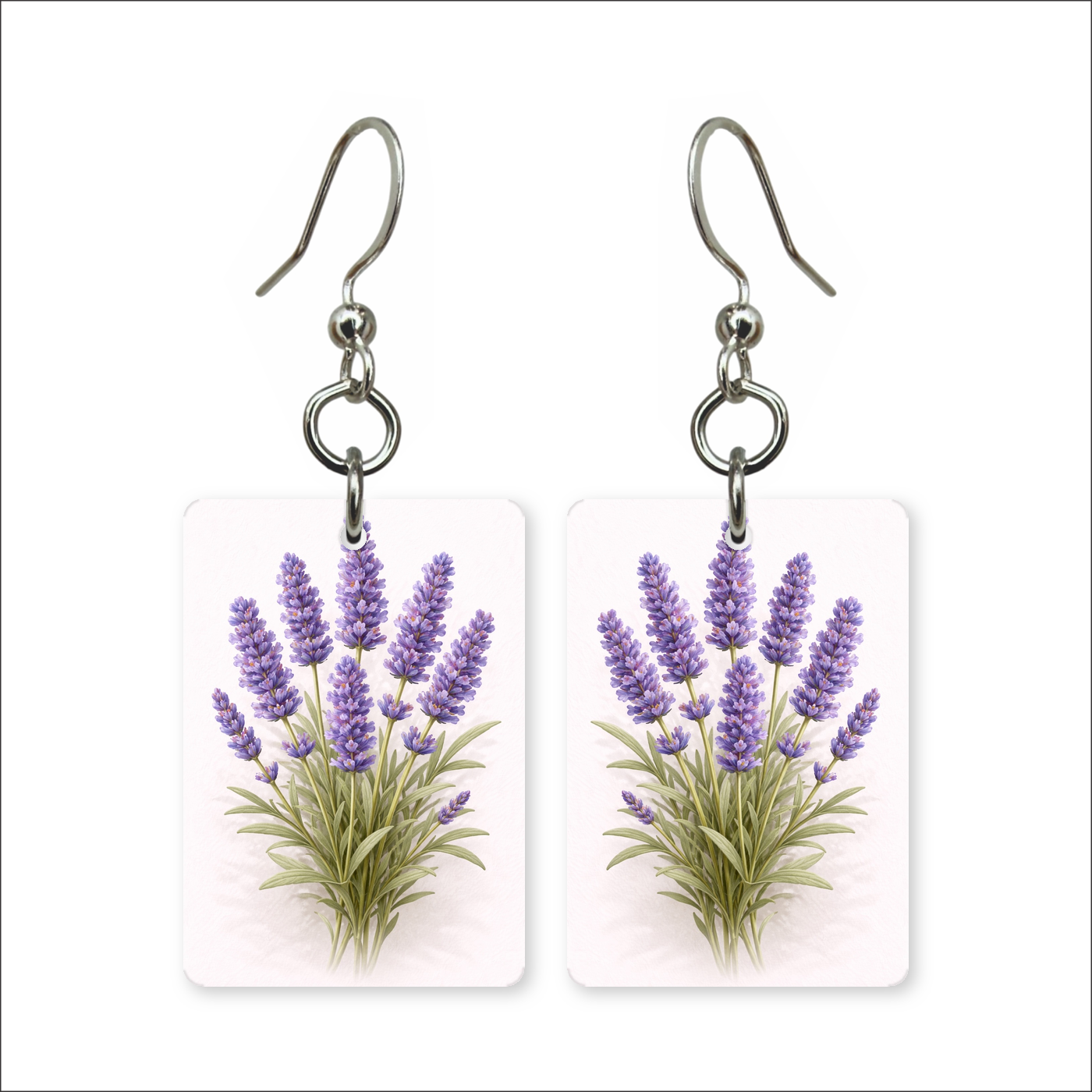 Lavender Sprigs Earrings