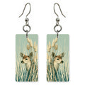 Deer in Reeds Earrings | FW201