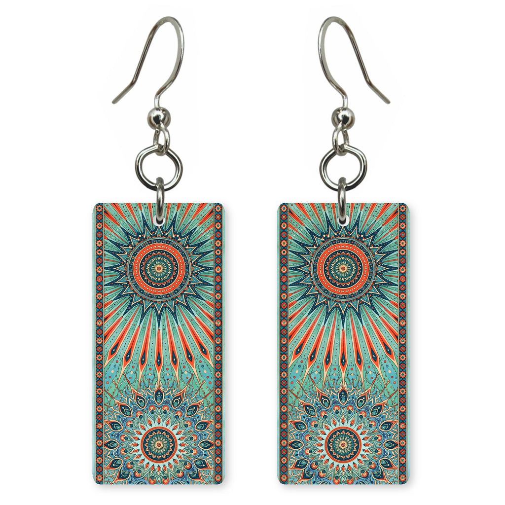 Sunburst Mandala Earrings | FW209
