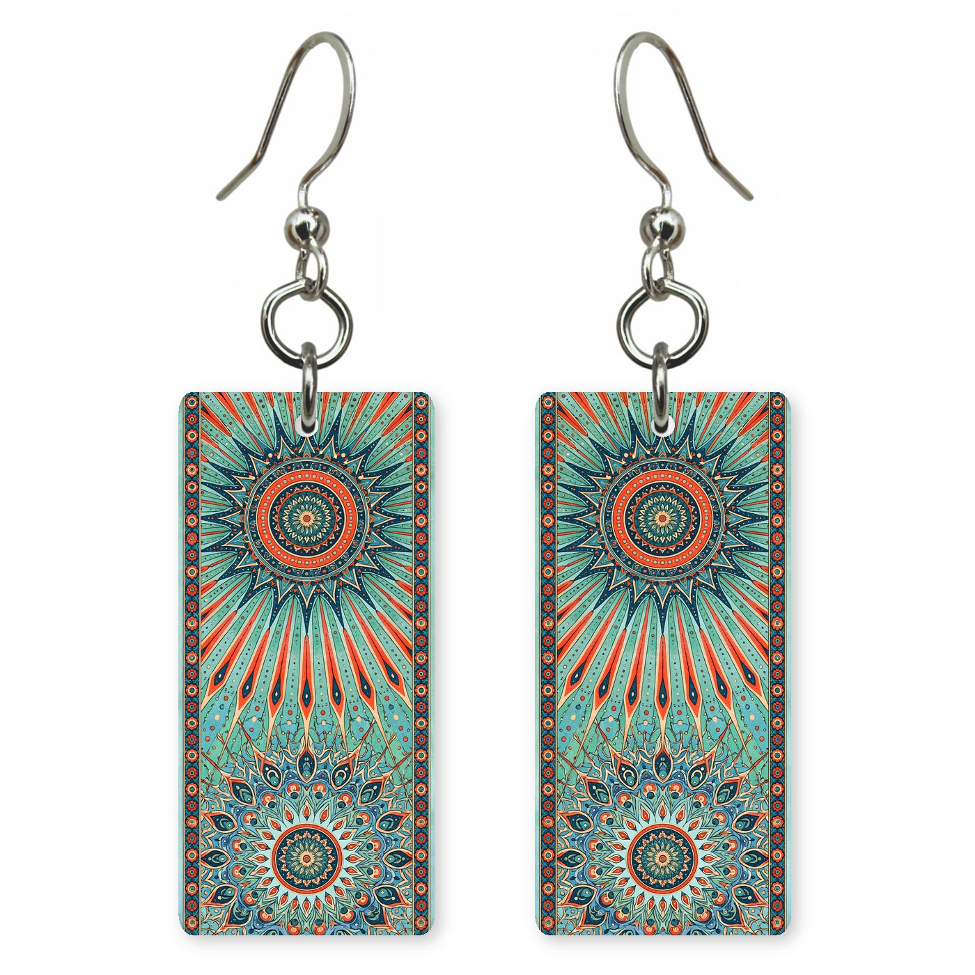 Sunburst Mandala Earrings | FW209