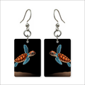Midnight Turtle Earrings