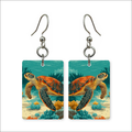 Ocean Reef Turtle Earrings