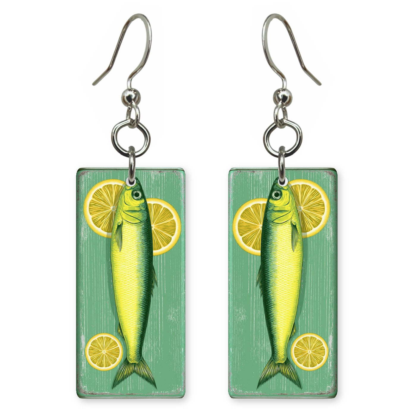 Lemon Sardine Earrings | FW217