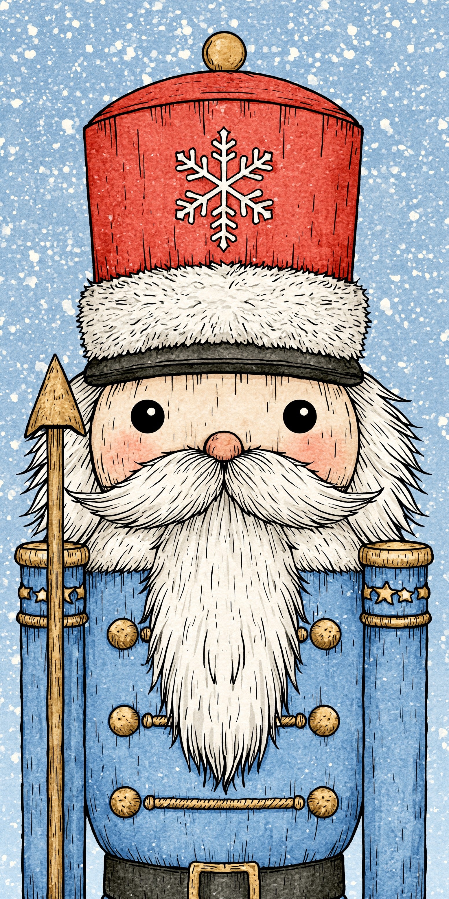 Nutcracker Santa Earrings | FW218