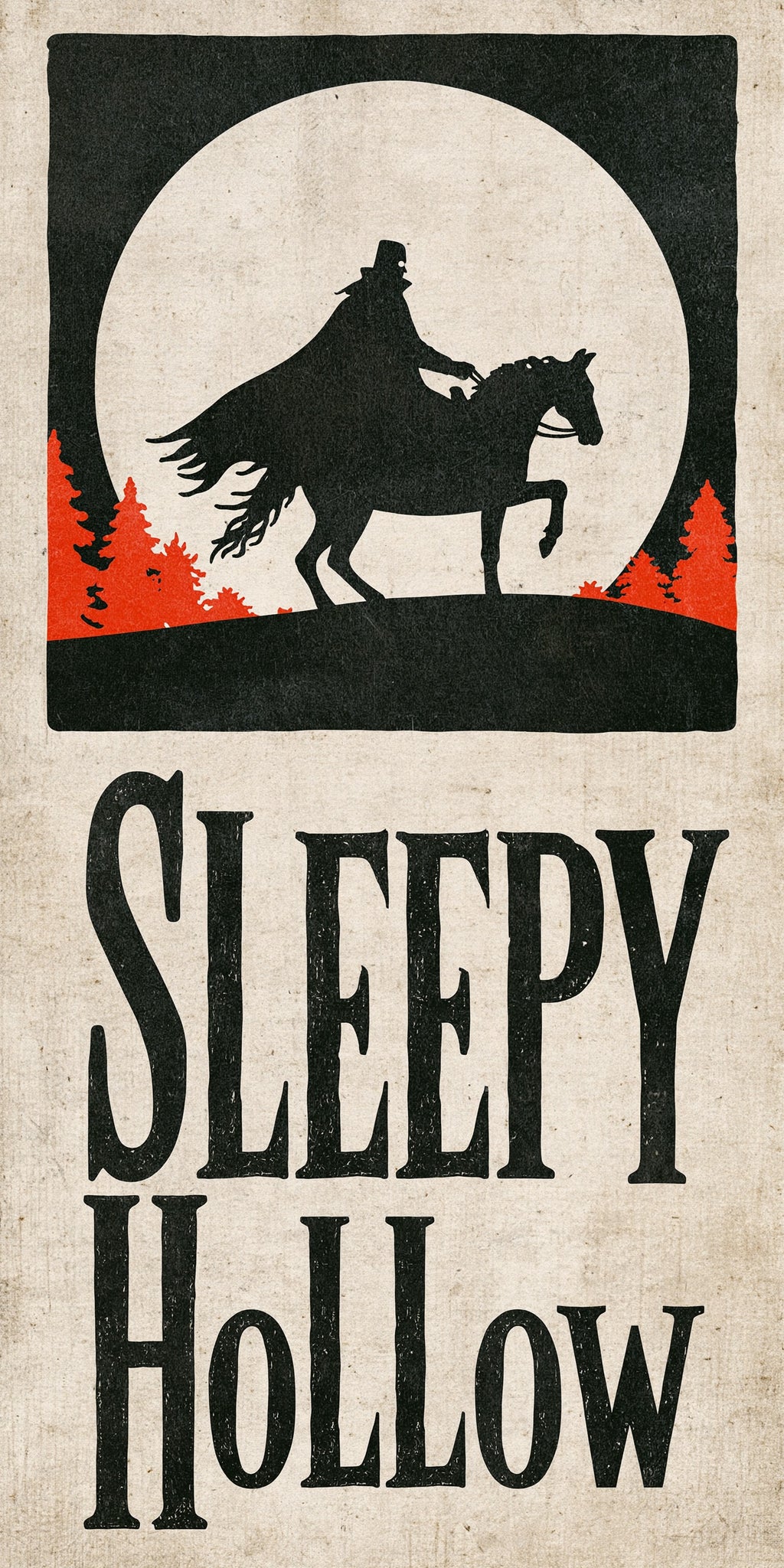 Sleepy Hollow Poster Earrings | FW219