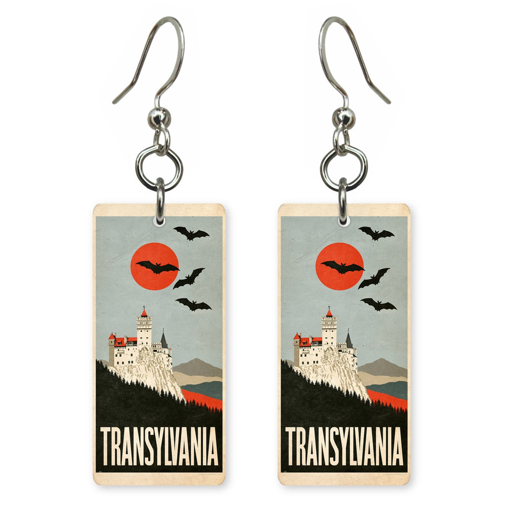 Transylvania Poster Earrings | FW220
