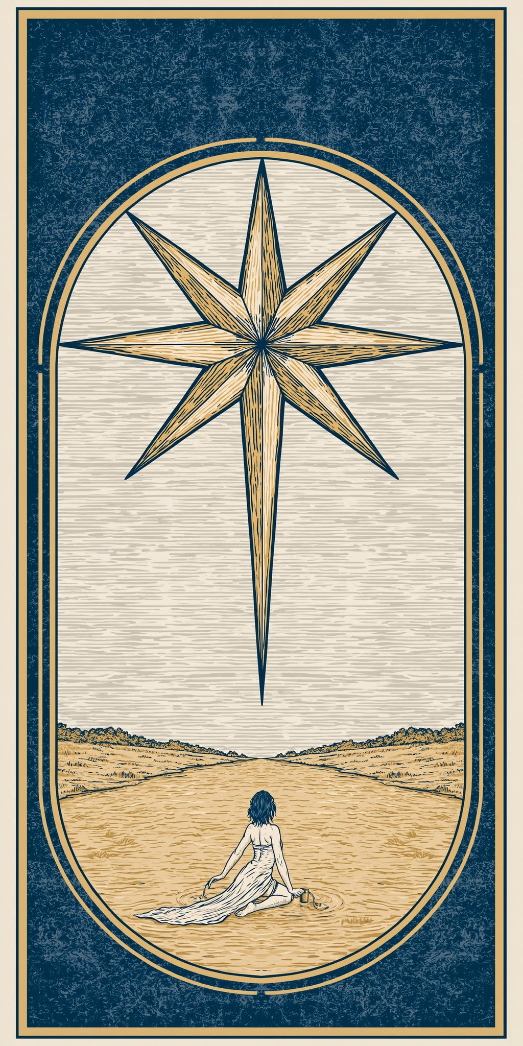 Star Tarot Earrings | FW224