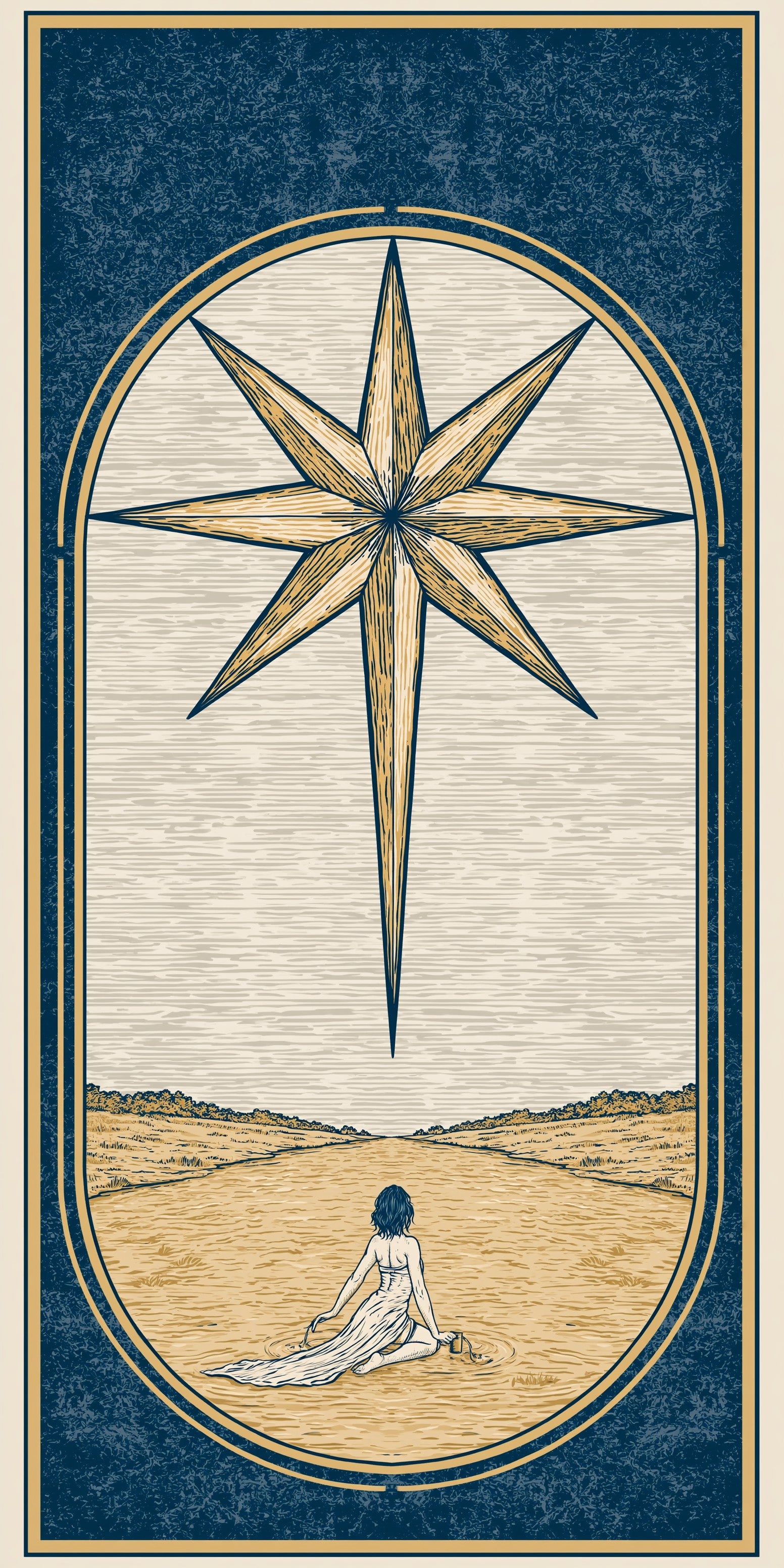 Star Tarot Earrings | FW224