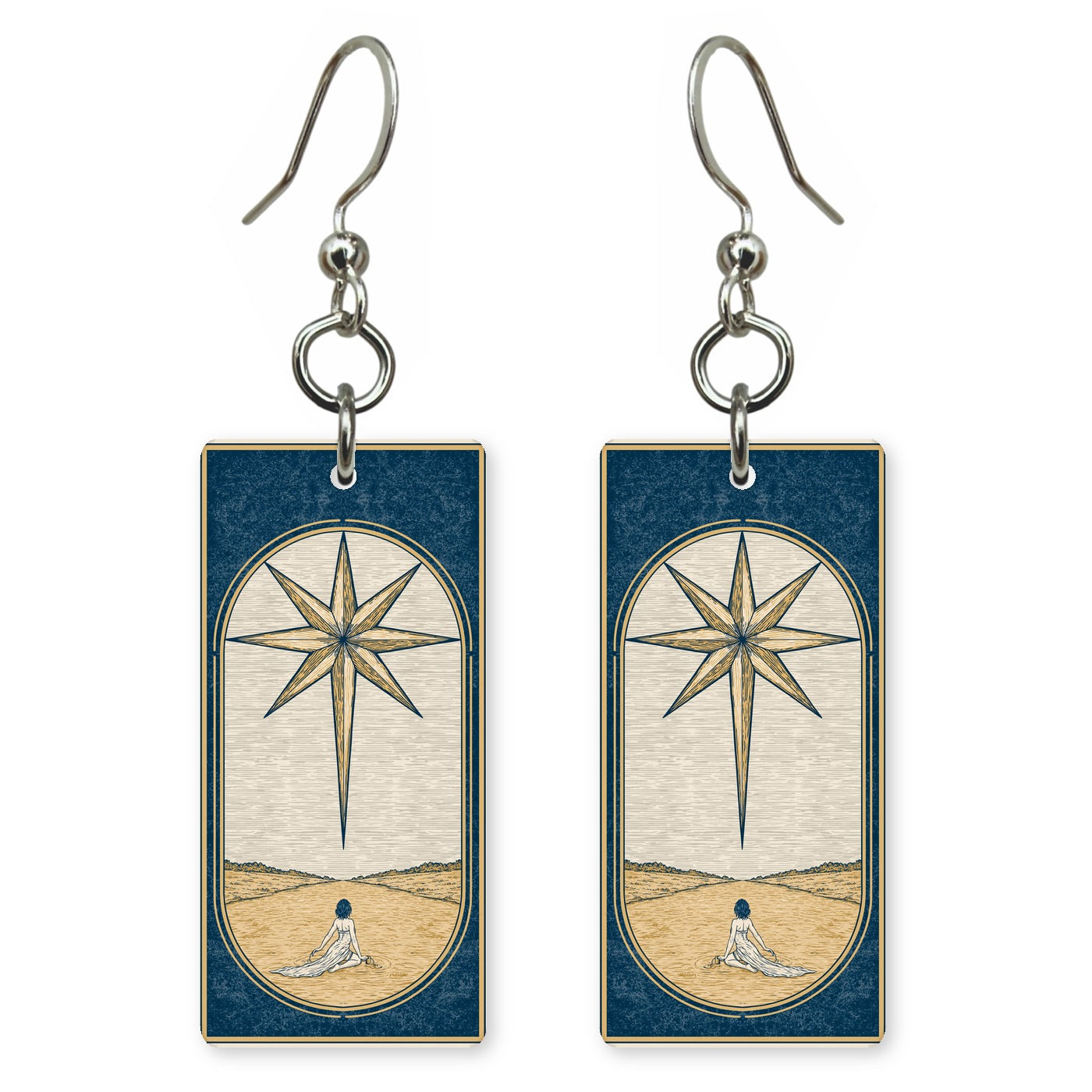 Star Tarot Earrings | FW224