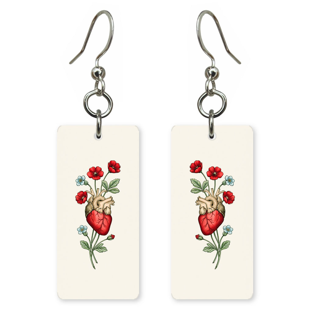 Blooming Heart Earrings | FW226