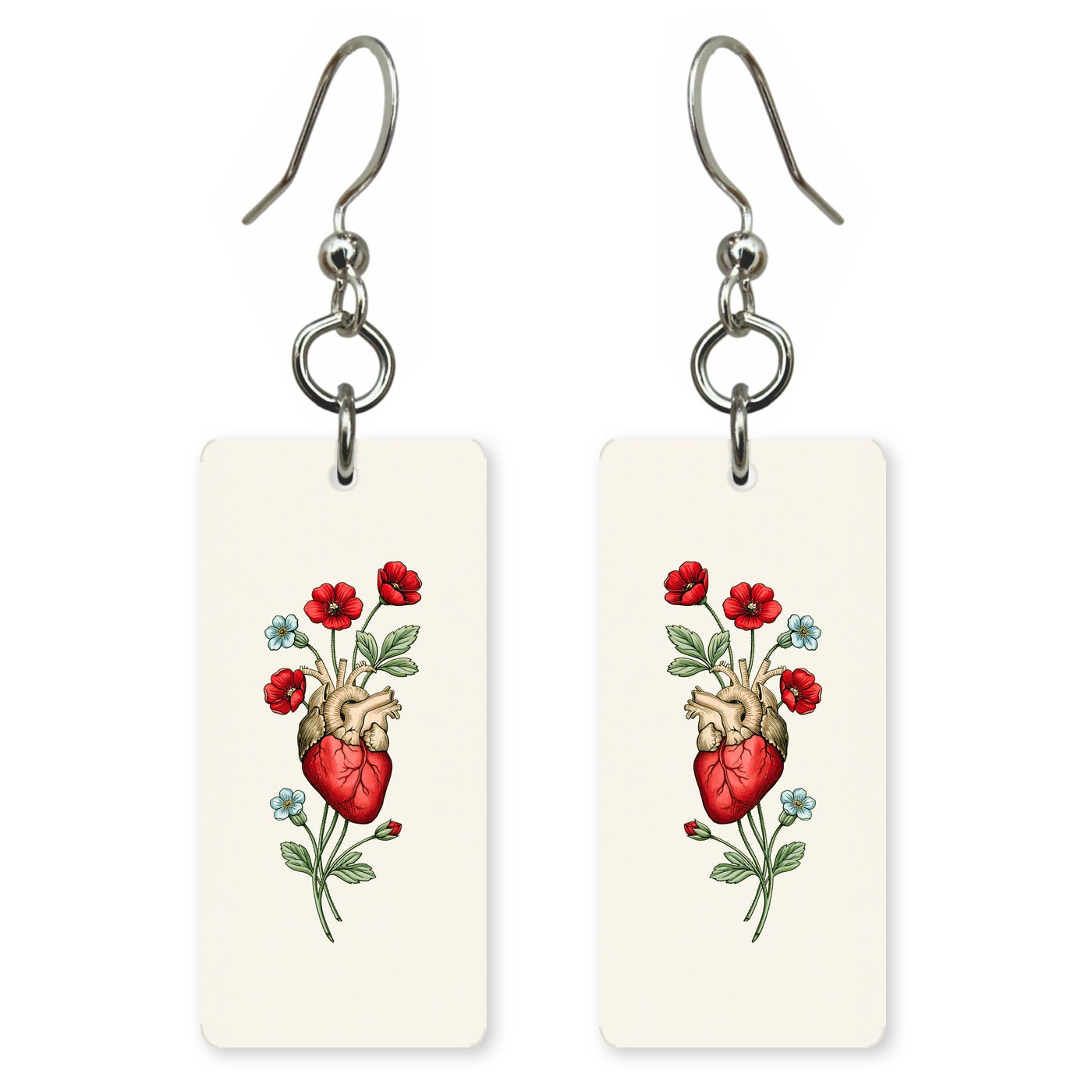Blooming Heart Earrings | FW226