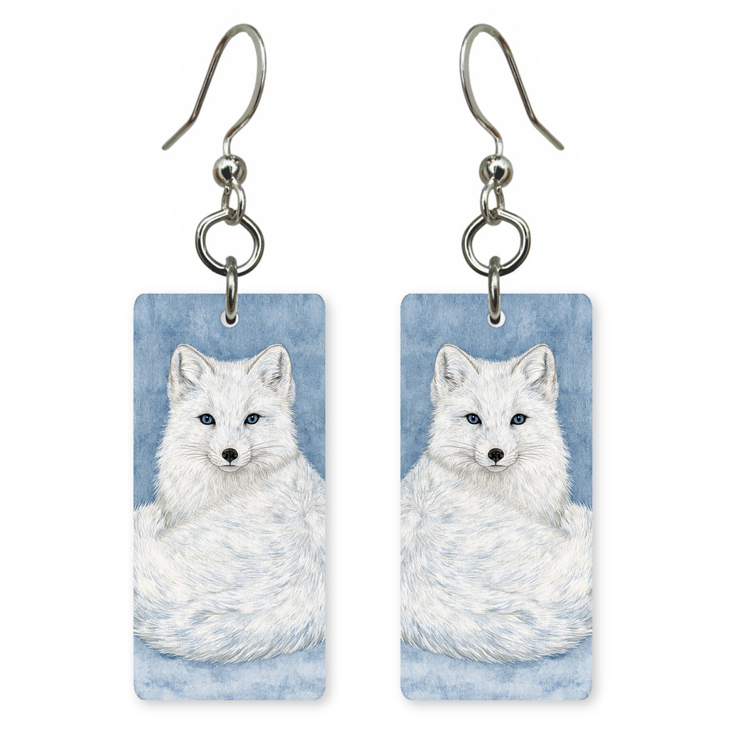 Arctic Fox Earrings | FW229