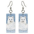 Arctic Fox Earrings | FW229