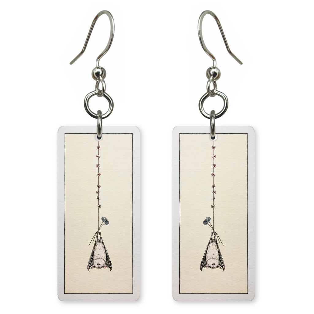 Silk Thread Spider Earrings | FW235