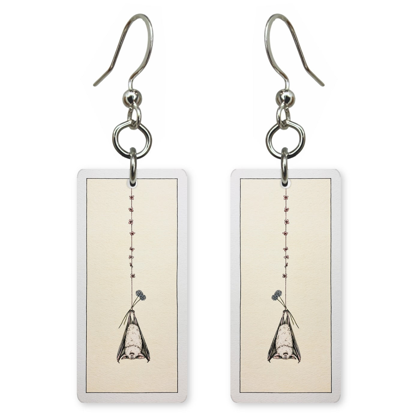 Silk Thread Spider Earrings | FW235