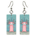 Pink Axolotl Earrings | FW244