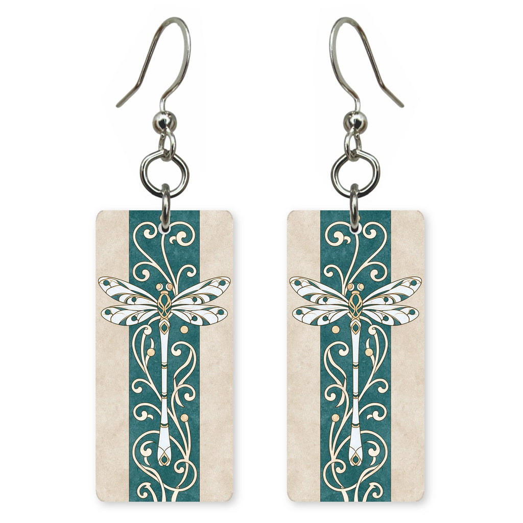 Dragonfly Panel Earrings | FW247