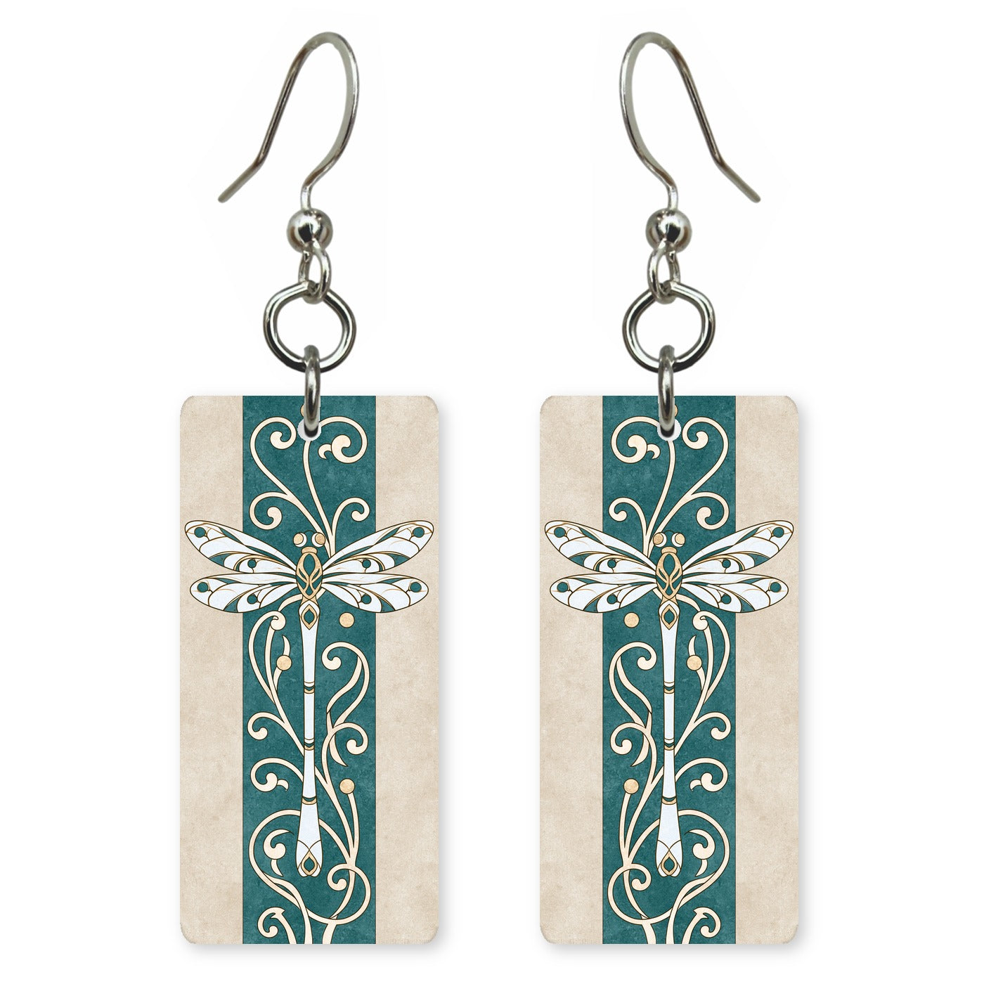 Dragonfly Panel Earrings | FW247