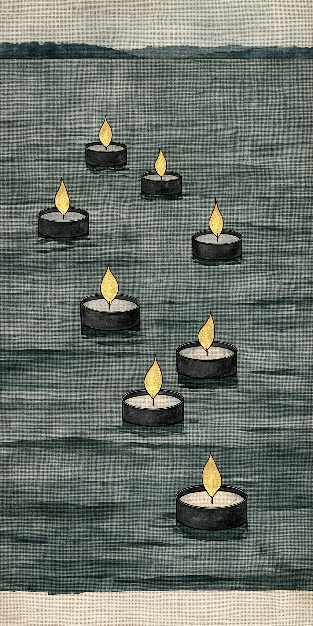 Floating Candles Earrings | FW249