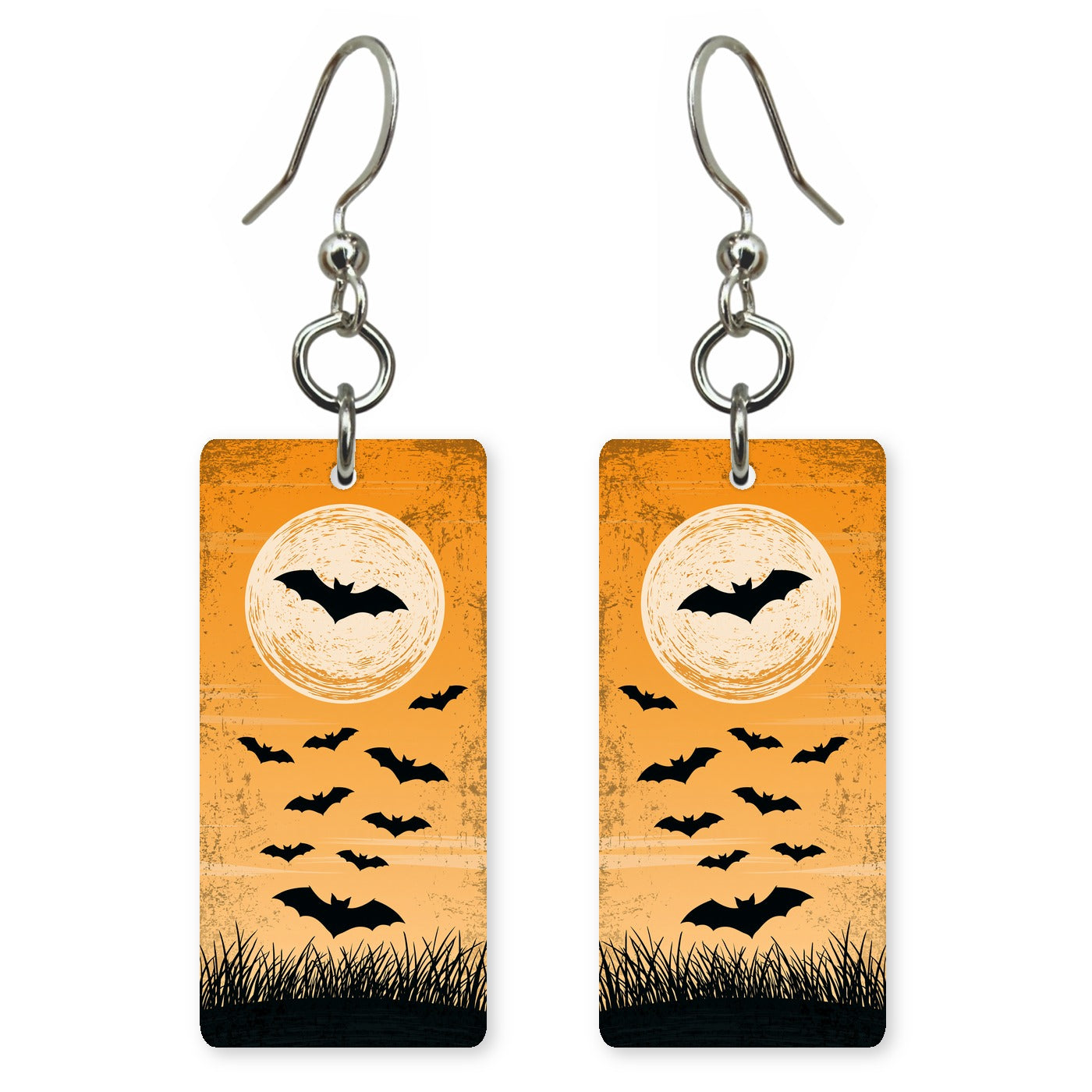 Bat Flight Moon Earrings | FW250