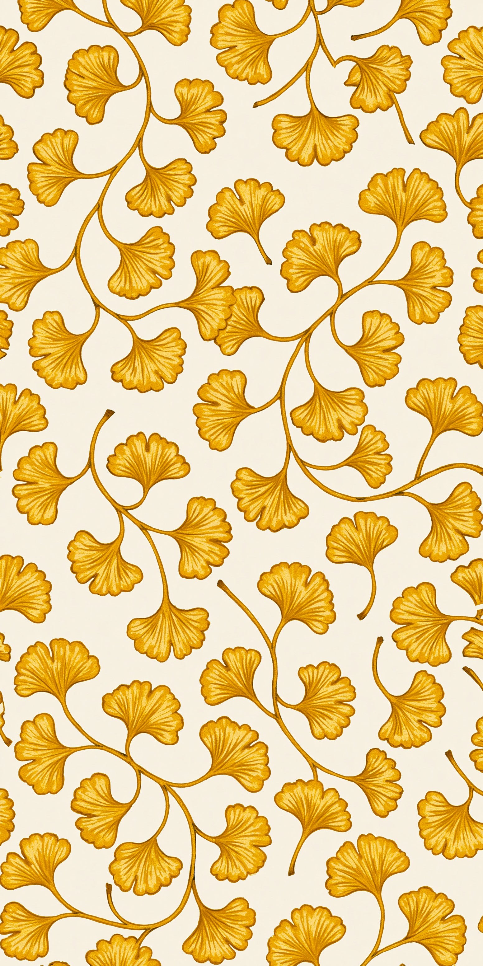 Golden Ginkgo Earrings | FW254