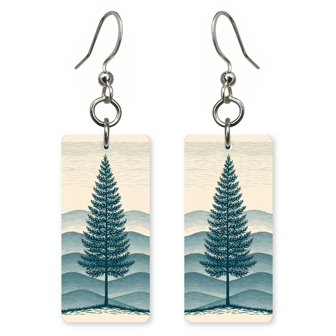Misty Ridge Pine Earrings | FW256