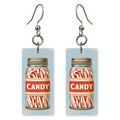 Candy Cane Jar Earrings | FW261