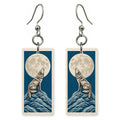 Howling Wolf Moon Earrings | FW263