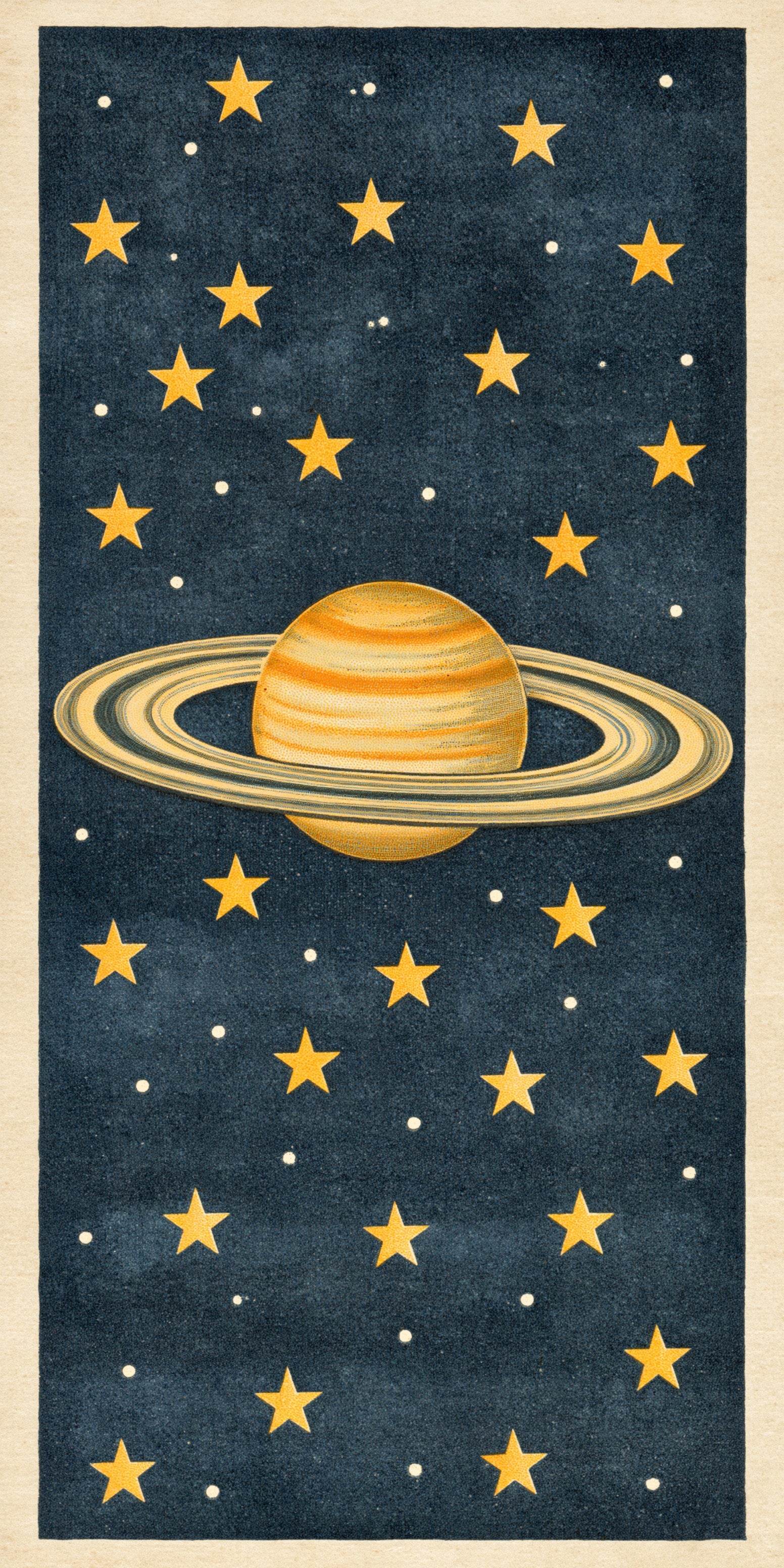 Golden Saturn Earrings | FW269