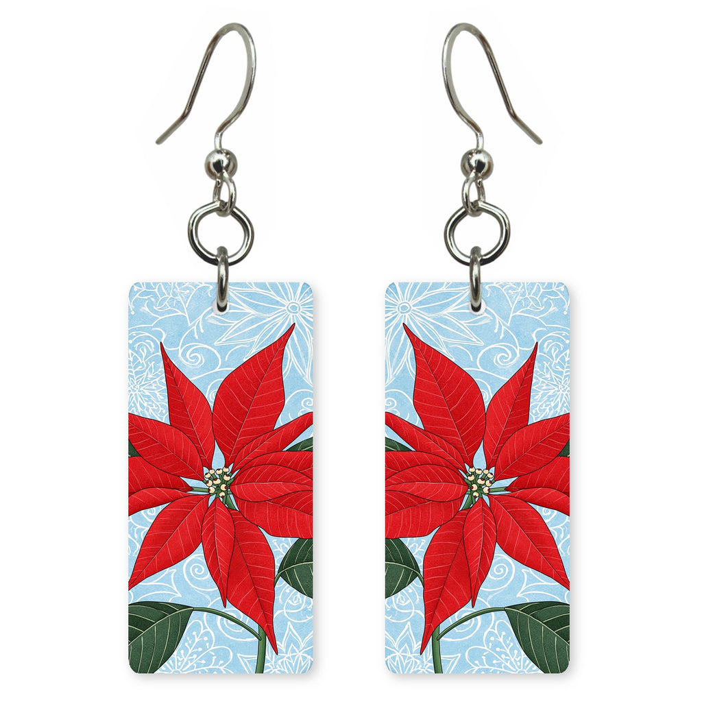Poinsettia Bloom Earrings | FW270
