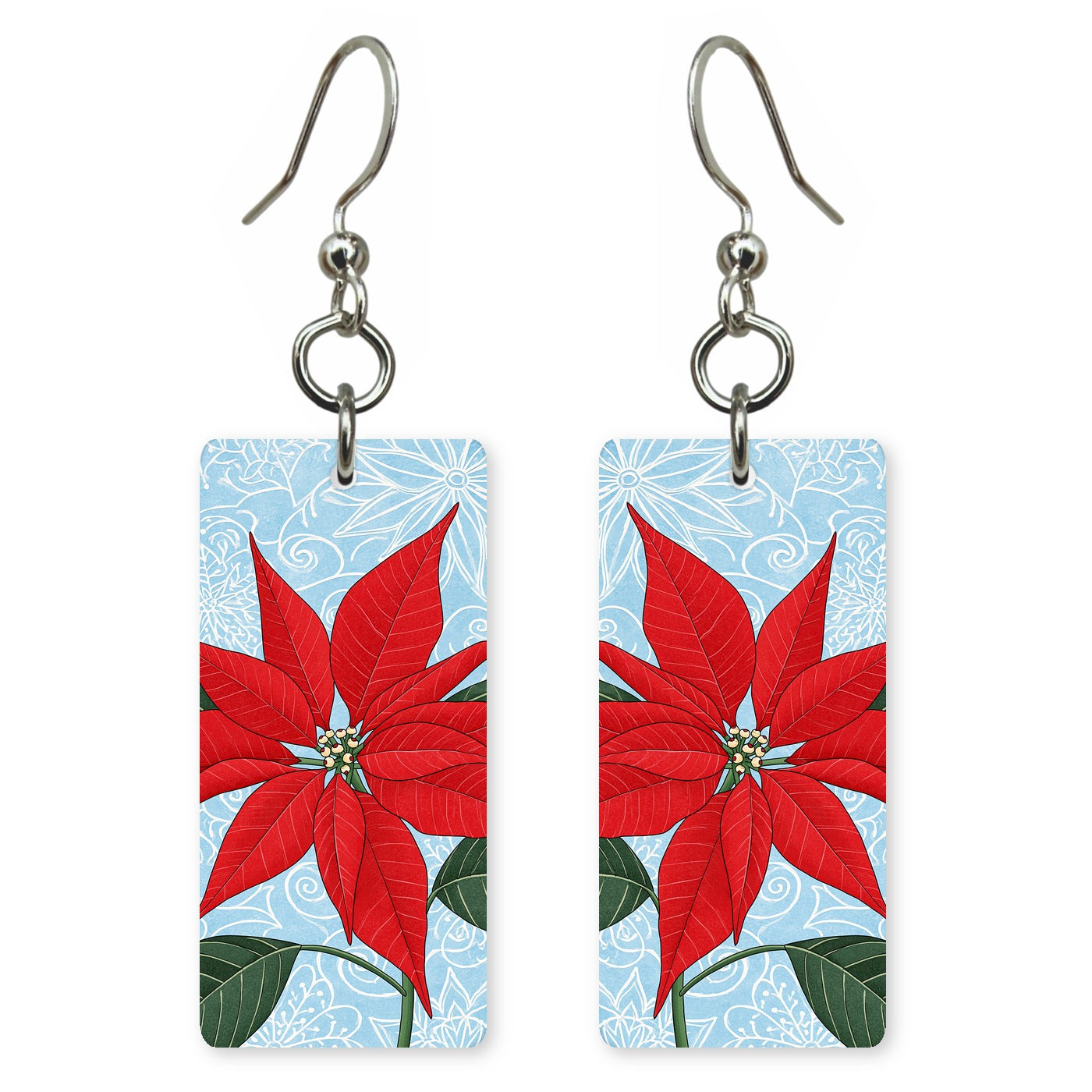 Poinsettia Bloom Earrings | FW270