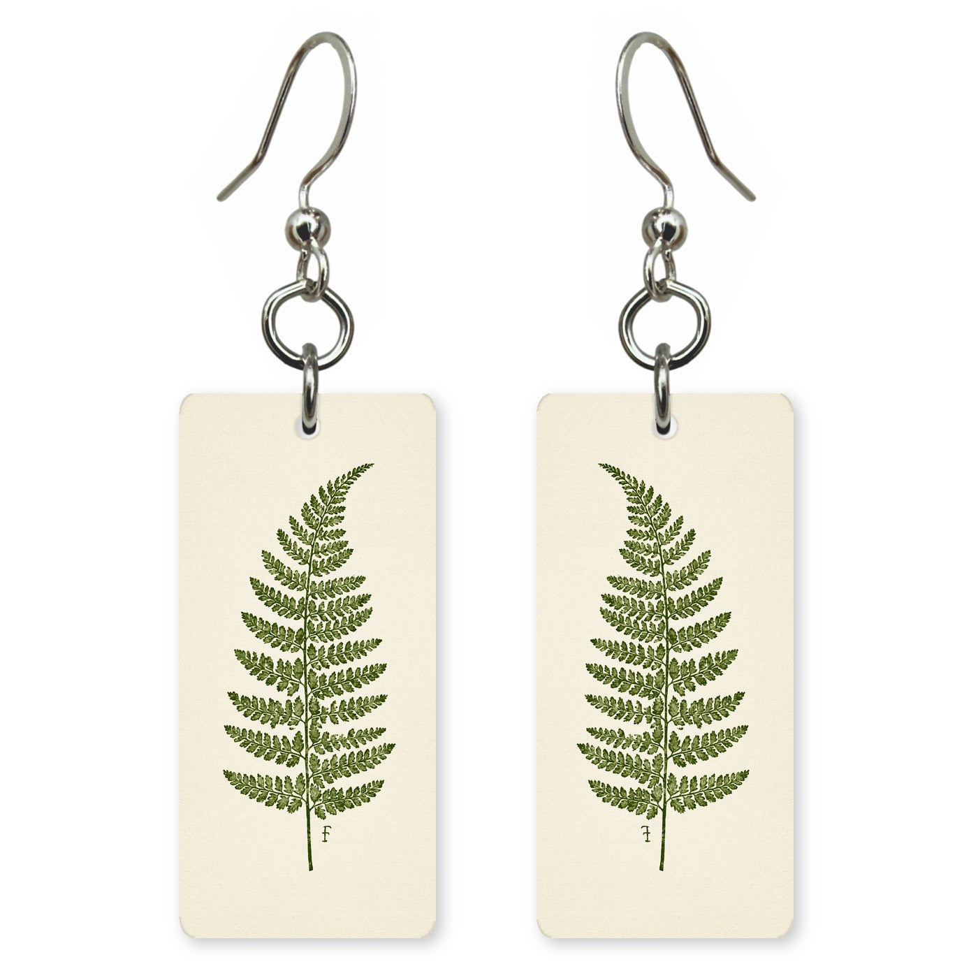 Pressed Fern Earrings | FW275