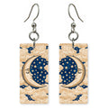 Cloud Moon Face Earrings | FW281